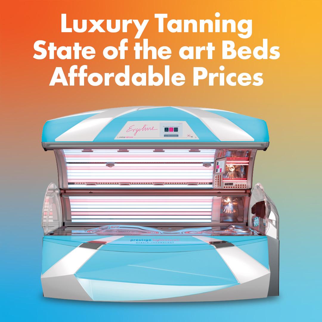 Luxury tanning state of the art tanning beds at affordable prices at The Tanning Shop UK