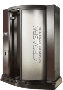 VersaSpa sunless skin care spray tan booth – professional spray tanning at The Tanning Shop UK