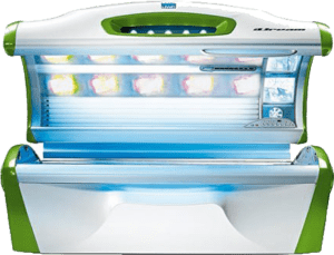 iDream Premium Lay-Down Tanning Bed with Blue UV Lamps – Professional Sunbed Equipment at The Tanning Shop UK