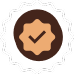 Science-backed tanning verified badge icon at The Tanning Shop